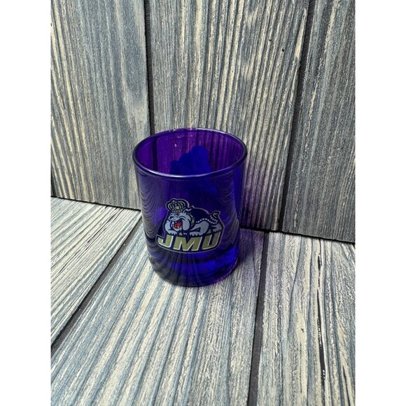 JMU Dukes Purple Shot Glass 1.5 oz - Picture 1 of 5